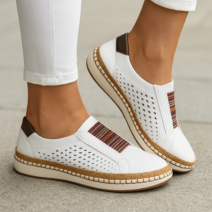 Women's Orthopedic Moccasins - Comfort - Modern Style - Supportive Sole - Padding