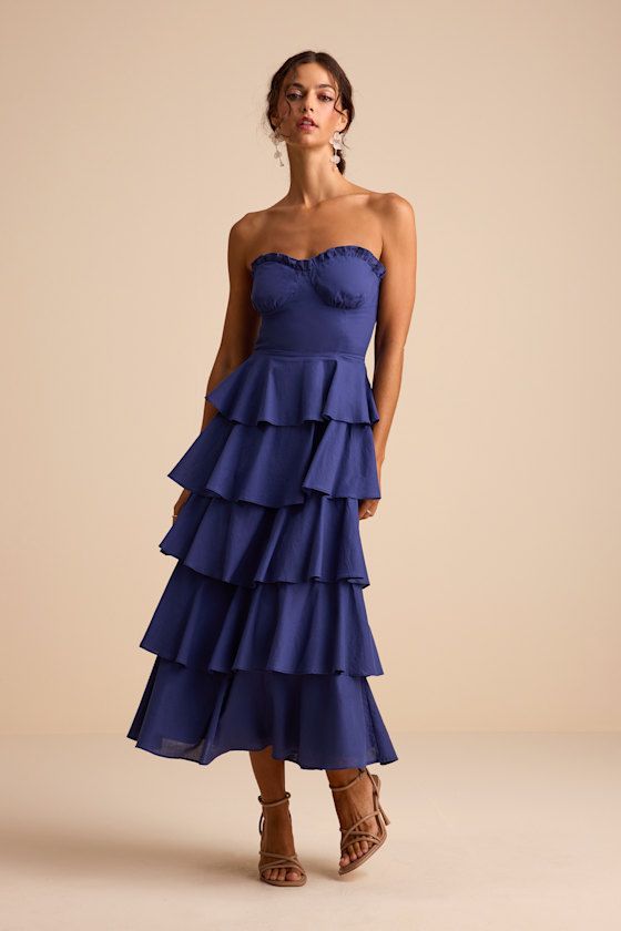 Crescent Midi Dress