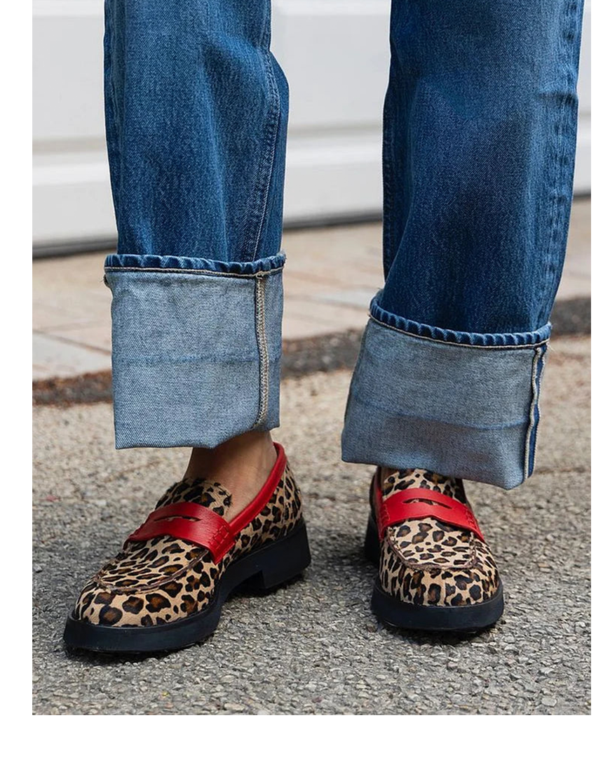 Leather loafers for women | Orthopedic support, soft | Comfortable