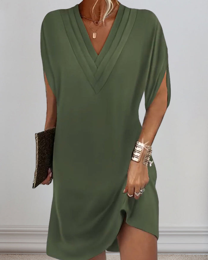 Harper Draped Mini Dress