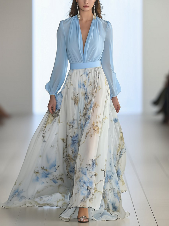 Isabella Floral Maxi Dress