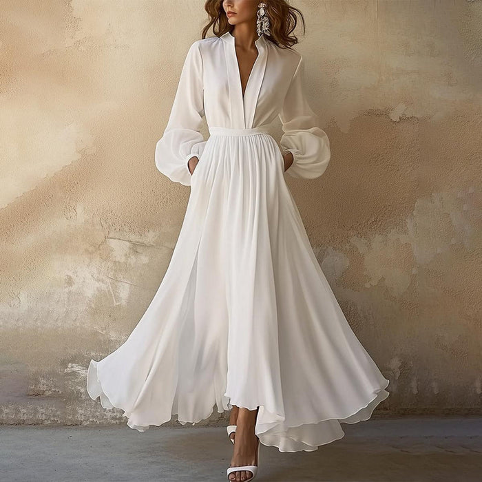 Isabella Wrap Maxi Dress