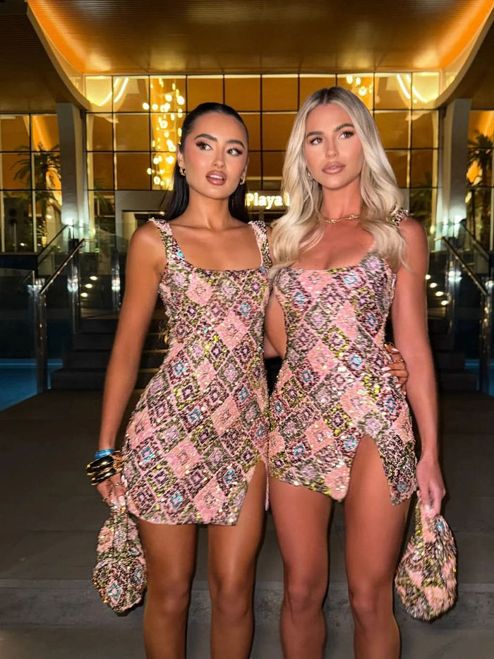 Isla Sequin Mini Dress
