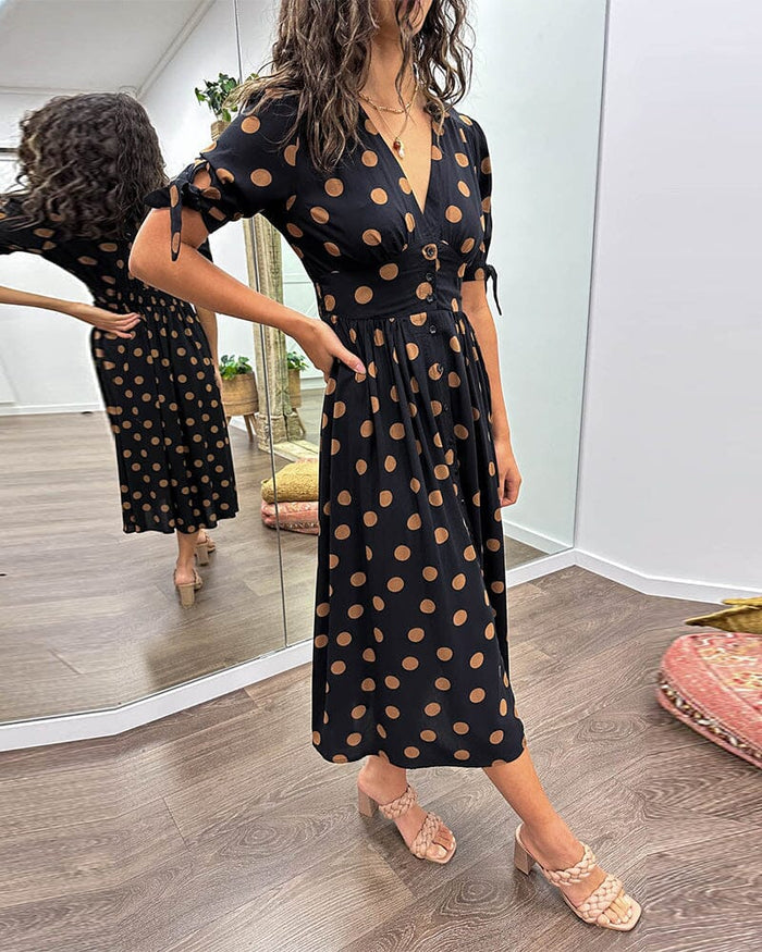 Morgan Wrap Midi Dress