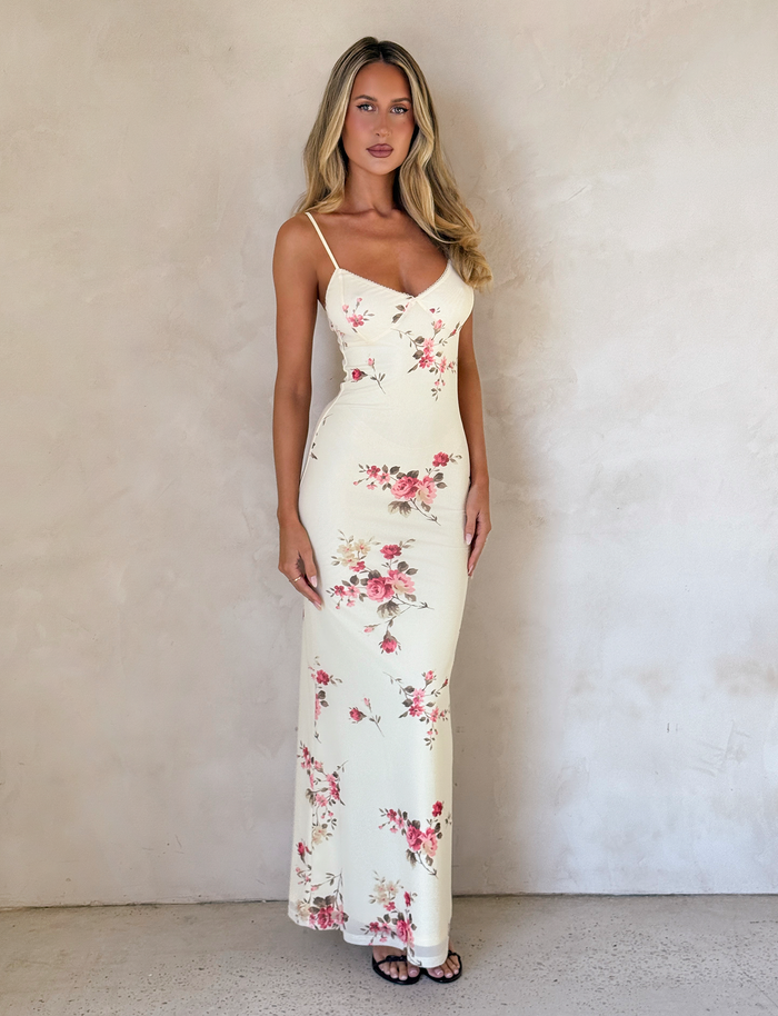 Roselyn Floral Maxi Dress