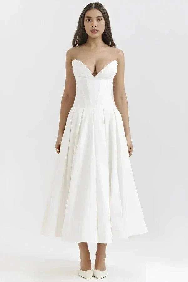 Scarlett Corset Midi Dress