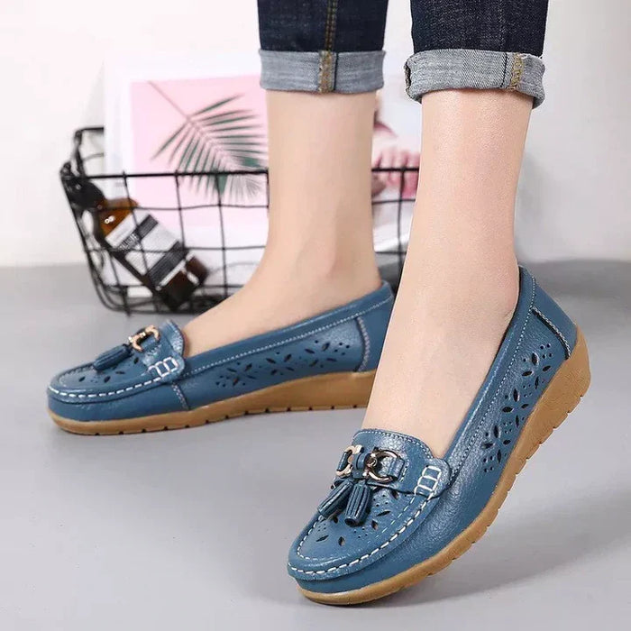 Women's Breathable Moccasins - Comfort - Orthopedic