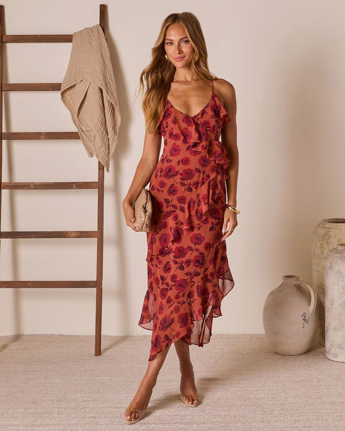 Marchesa Midi Dress