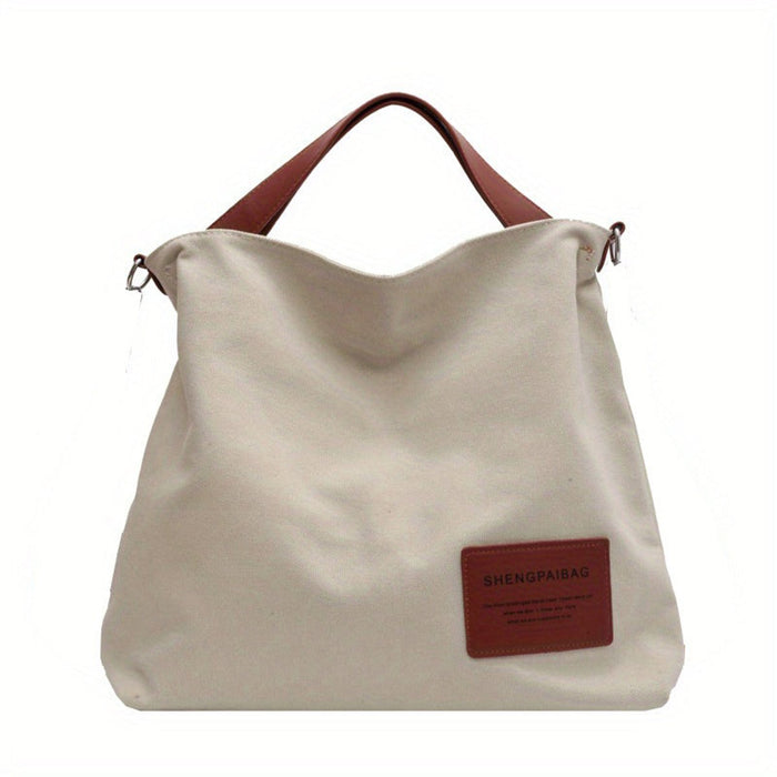 Canvas shopping bag | Adjustable shoulder strap | Eco-friendly