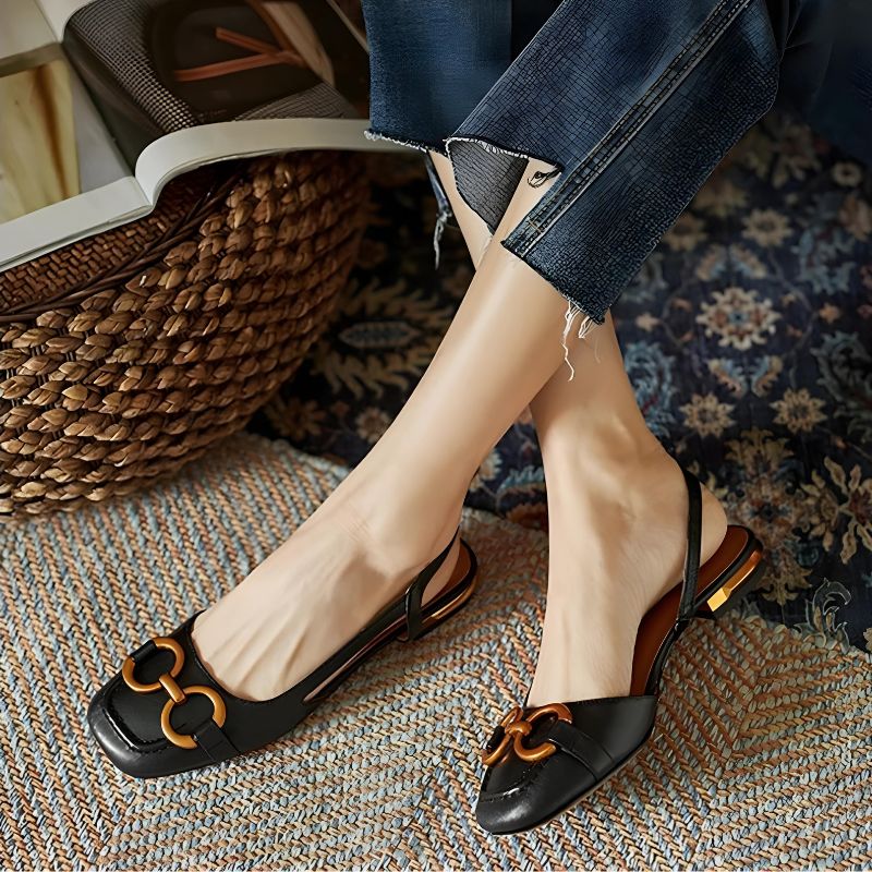 Women's - Elegant Vintage Sandals - Comfortable and Stylish Footwear for Every Occasion