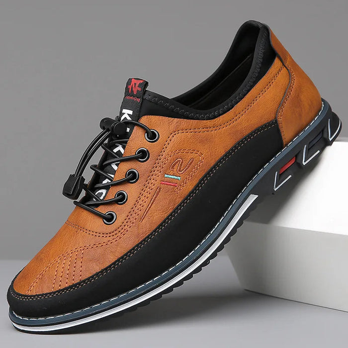 Men's lace-up shoes flexible lightweight everyday shoes