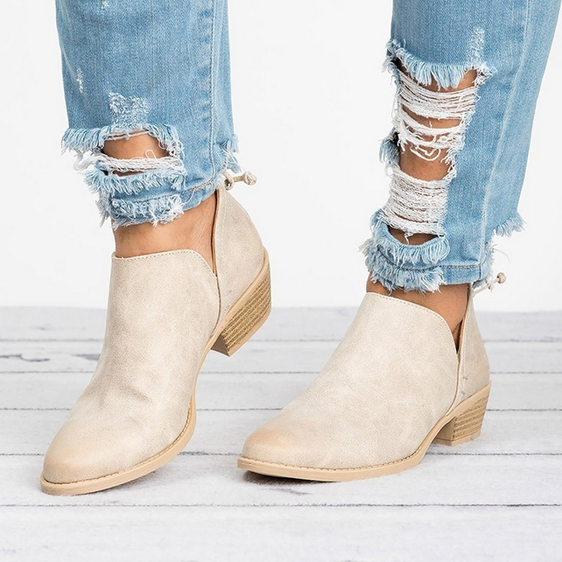 Ankle Boots | Vintage Style, High-Quality Leather, Women's Shoes