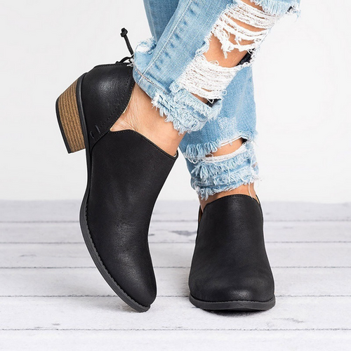 Ankle Boots | Vintage Style, High-Quality Leather, Women's Shoes