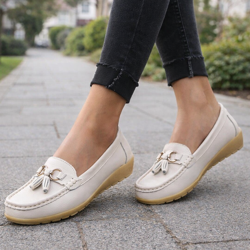 Women's Loafers | Ergonomic Comfort | Slip-On Casual Walking Shoes