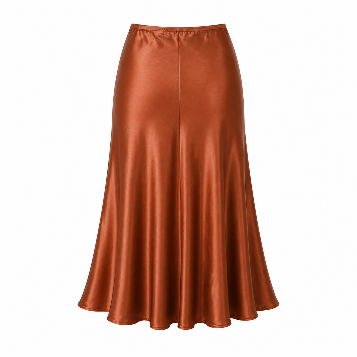 A-Line Satin Midi Skirt | Beautiful Fit | Luxury