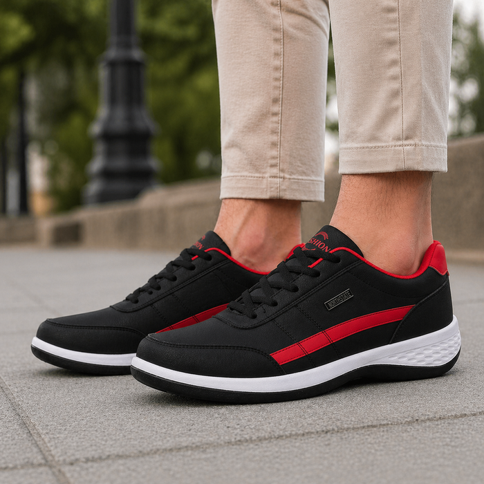 Sneakers | Men's Orthopedic, Leather, Comfortable | Lightweight Casual Shoes