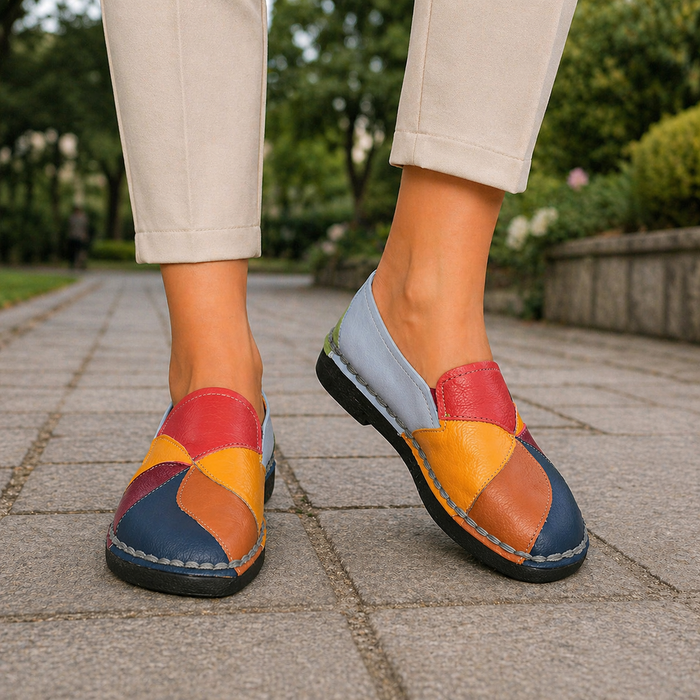 Women’s Orthopedic Slippers Breathable Fabric Wide Last