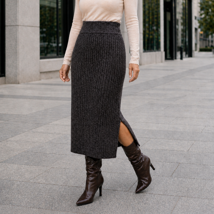 Skirt | Warm, Comfortable Fit | Elegant Women's Winter Style
