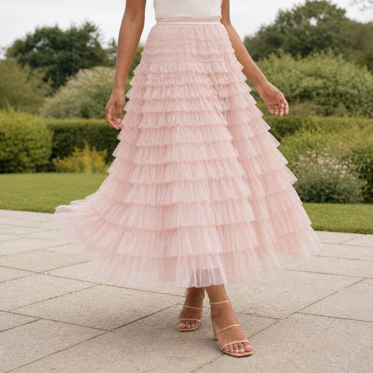 Tulle Skirt | Flowing Style | Versatile Design