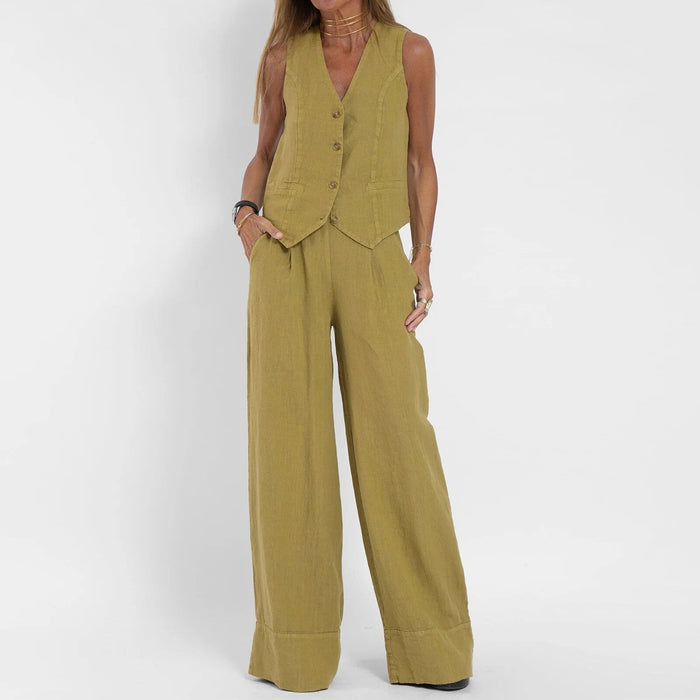 Linen Set | Women's, Stylish, Comfortable | Light, Breathable