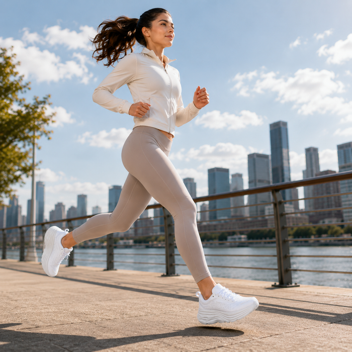 Women's running shoes, gym shoes designed for daily use