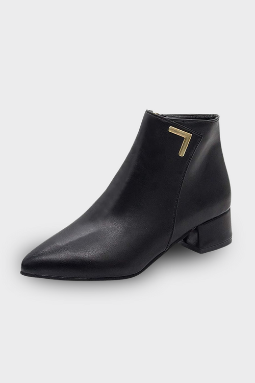 Ankle Boots | Women's Ankle Boots | Block Heel, Pointed Toe