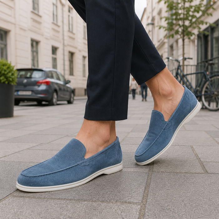 Men's leather loafers classic Carlotta