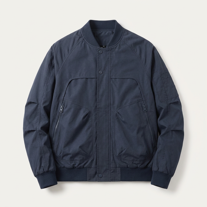 Nova | Men's Bomber Jacket | Raglan Sleeve, Side Pockets
