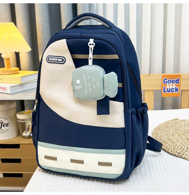 Women's backpack | Functional storage system, fish hanger