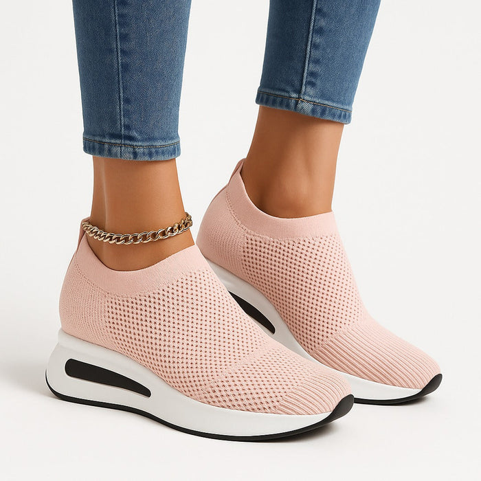 Women's Cuneiform Sneakers Breathable | Stylish, Comfortable