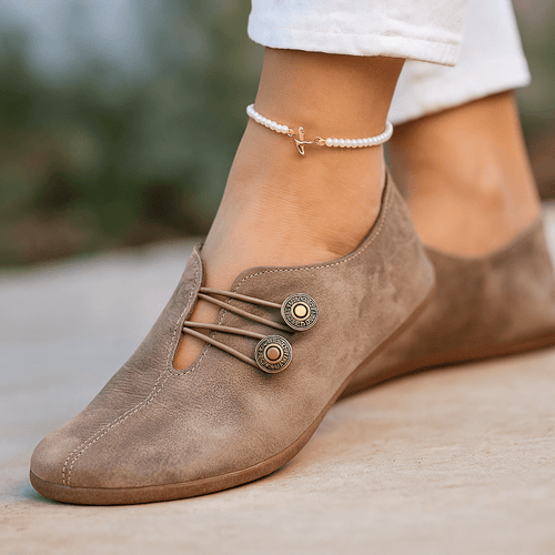Barefoot shoes for women leather wide fit flexible