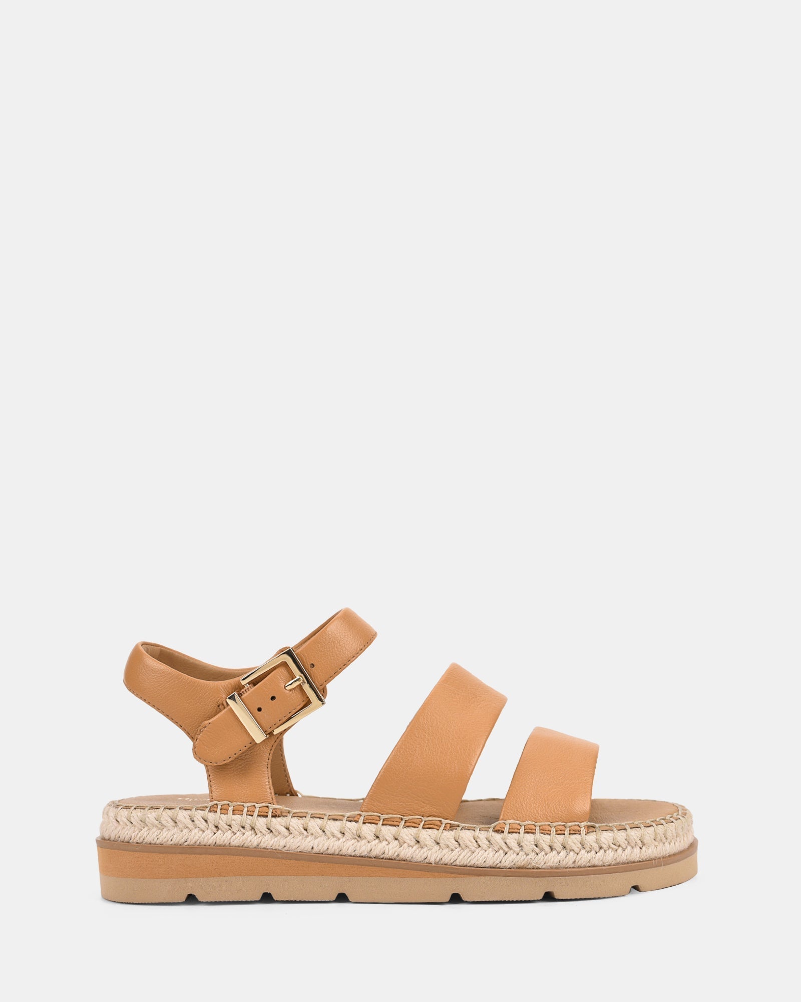 Leather sandals | Women's summer sandals | Adjustable ankle strap