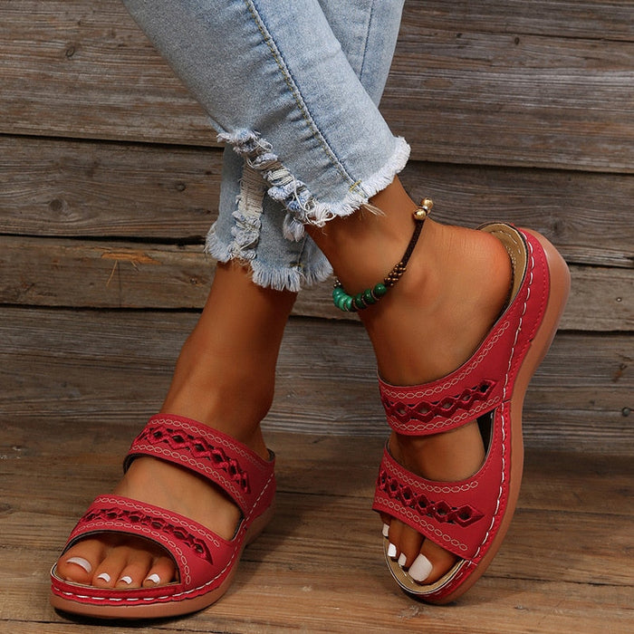 Orthopedic Sandals for Women with Ergonomic Pressure Distribution for Everyday Use