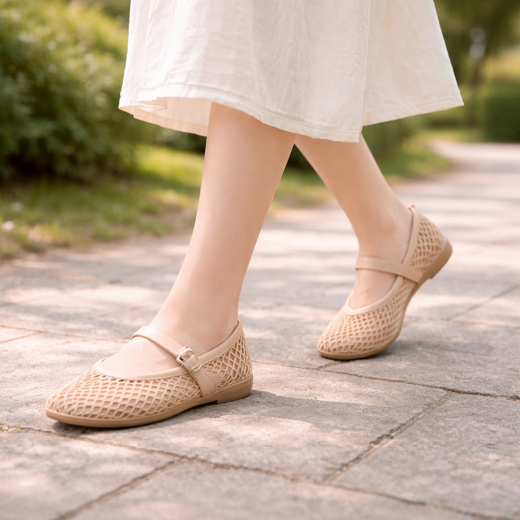 Mary Jane shoes | Summer comfortable | Round toe, Buckle