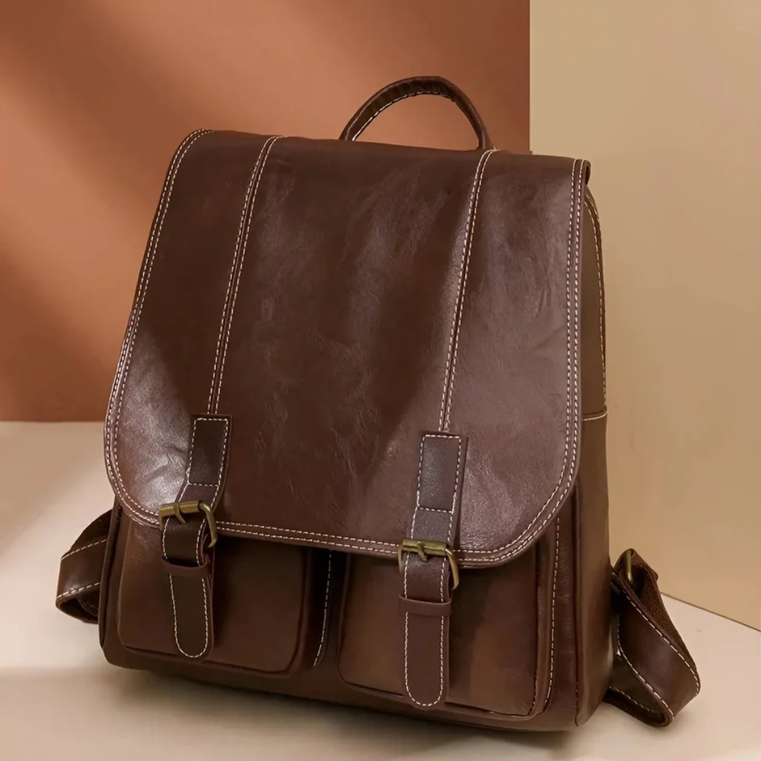 Backpack | Vintage style, practical | Brown, black, coffee