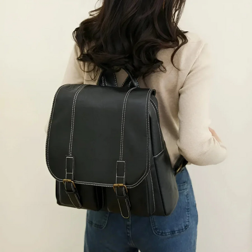 Backpack | Vintage style, practical | Brown, black, coffee