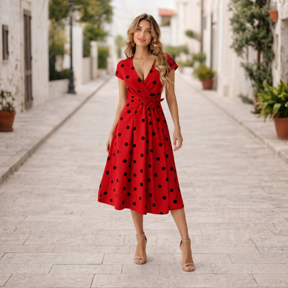 Polka Dot Dress | Stylish, Cheerful Style | Summer Fashion