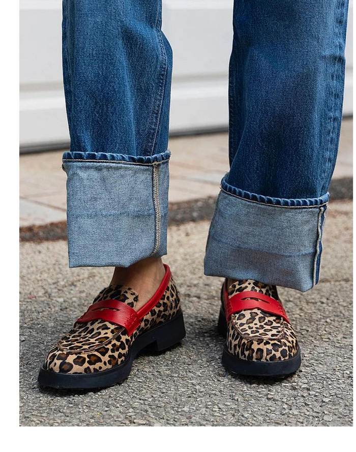 Leather loafers for women | Orthopedic support, soft | Comfortable