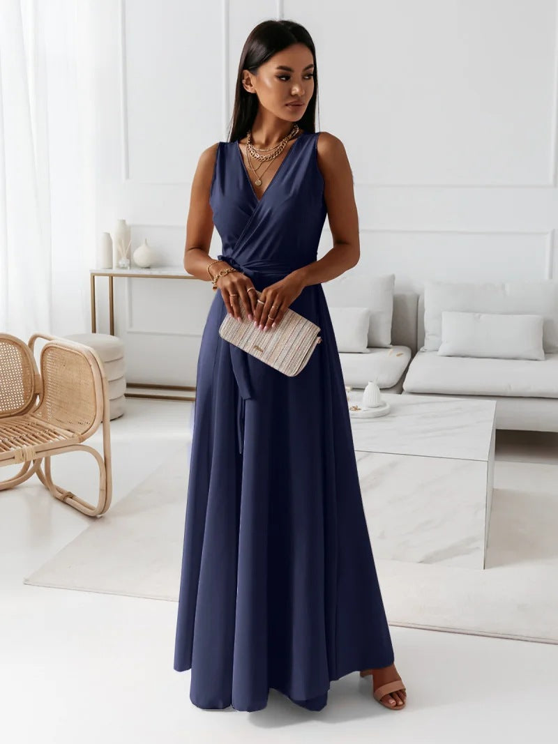 Alessia Wrap Maxi Dress