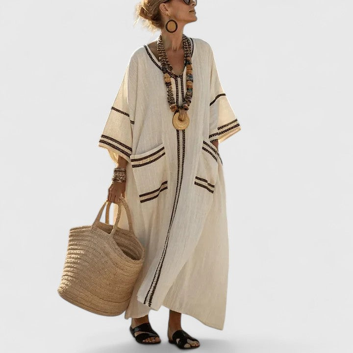 Amara Trim Maxi Dress