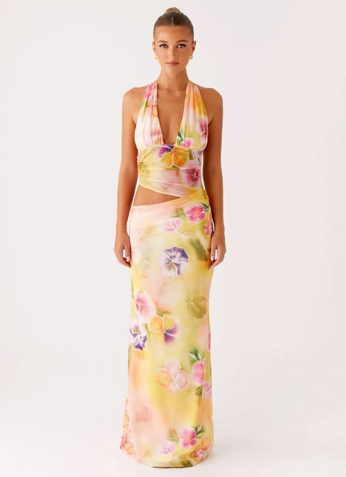Artemis Wrap Midi Dress