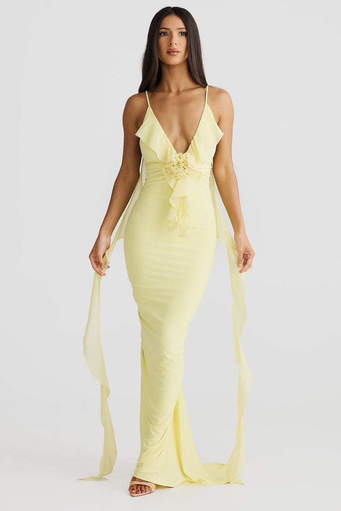 Camilla Ruffle Maxi Dress