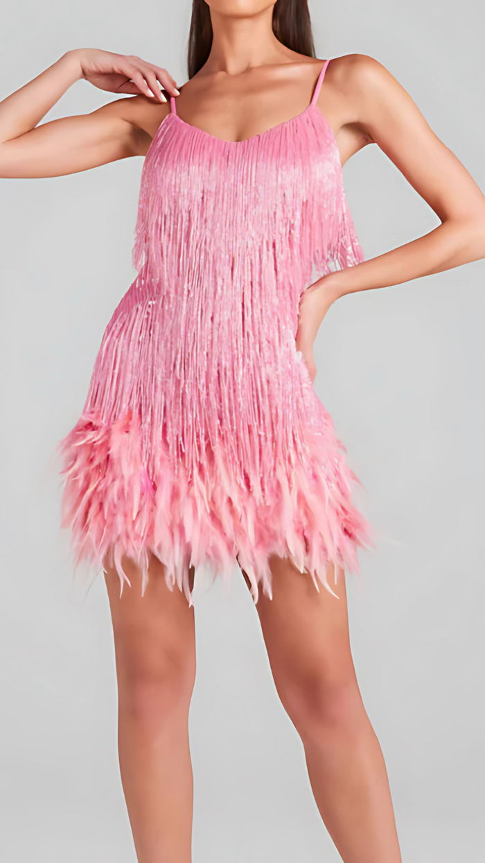 Cassandra Sequin Mini Dress