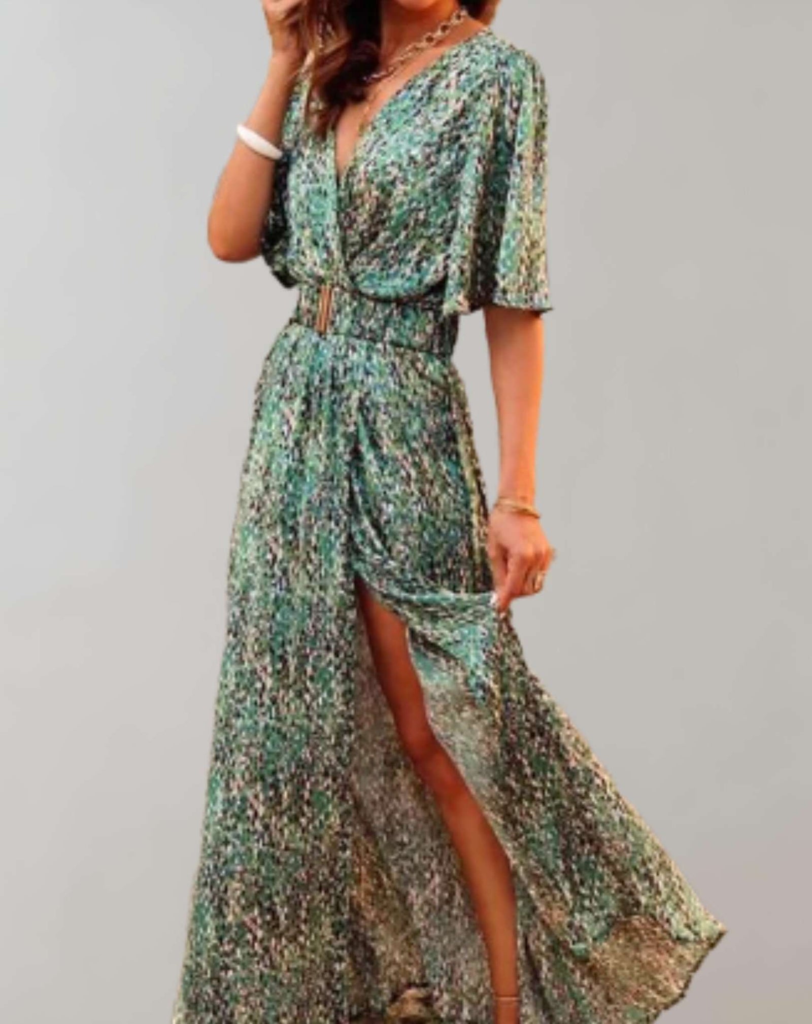 Catalina Wrap Maxi Dress