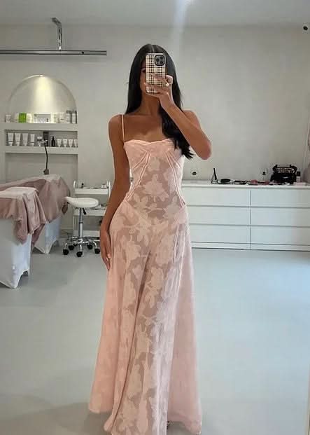 Evangeline Lace Maxi Dress