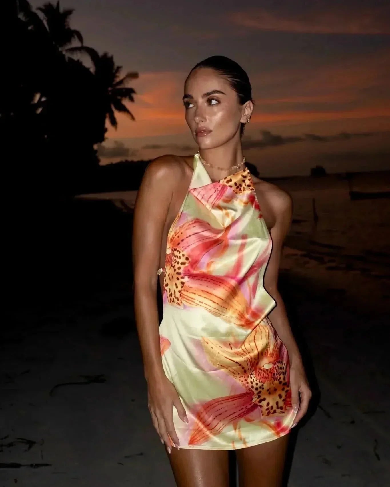 Iris Floral Mini Dress