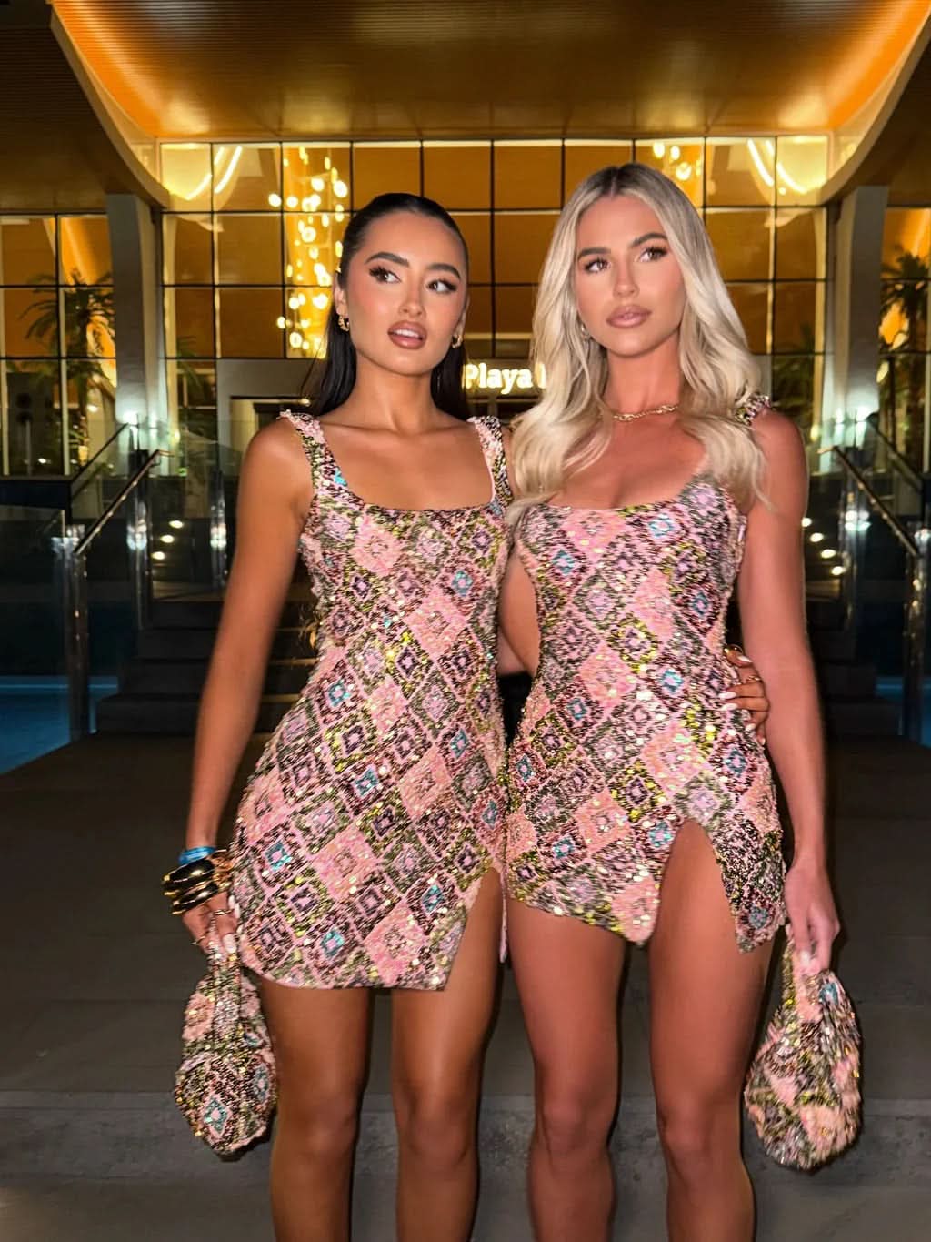 Isla Sequin Mini Dress
