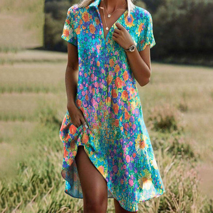 Melody Floral Mini Dress