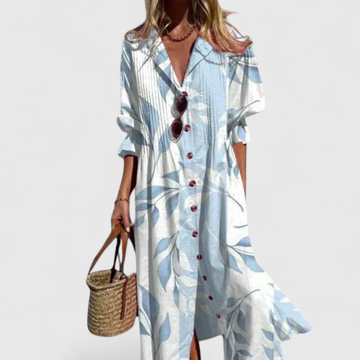 Ophelia Floral Maxi Dress
