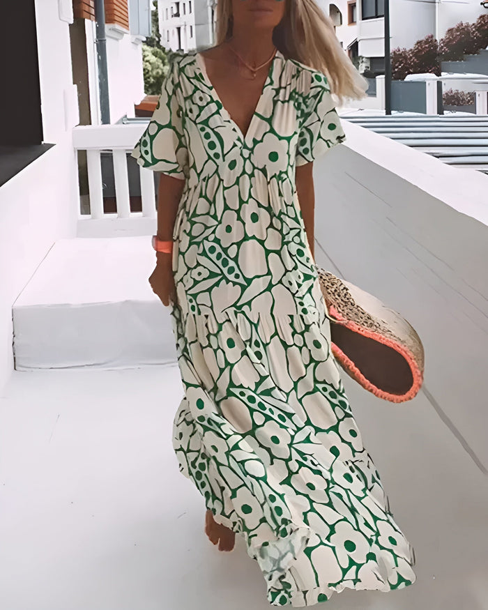 Peyton Floral Maxi Dress